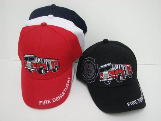 Kids Fire Truck HAT [Asst Colors]
